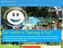 Tablet Screenshot of northcliffnurseryschool.co.za